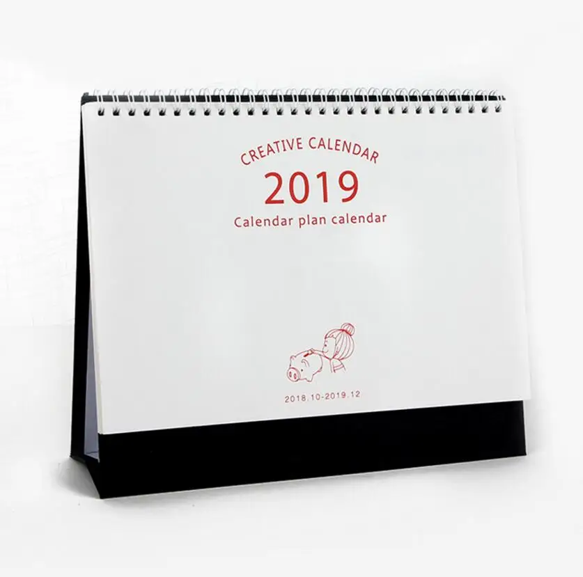2019 promotion chinese calender printing service