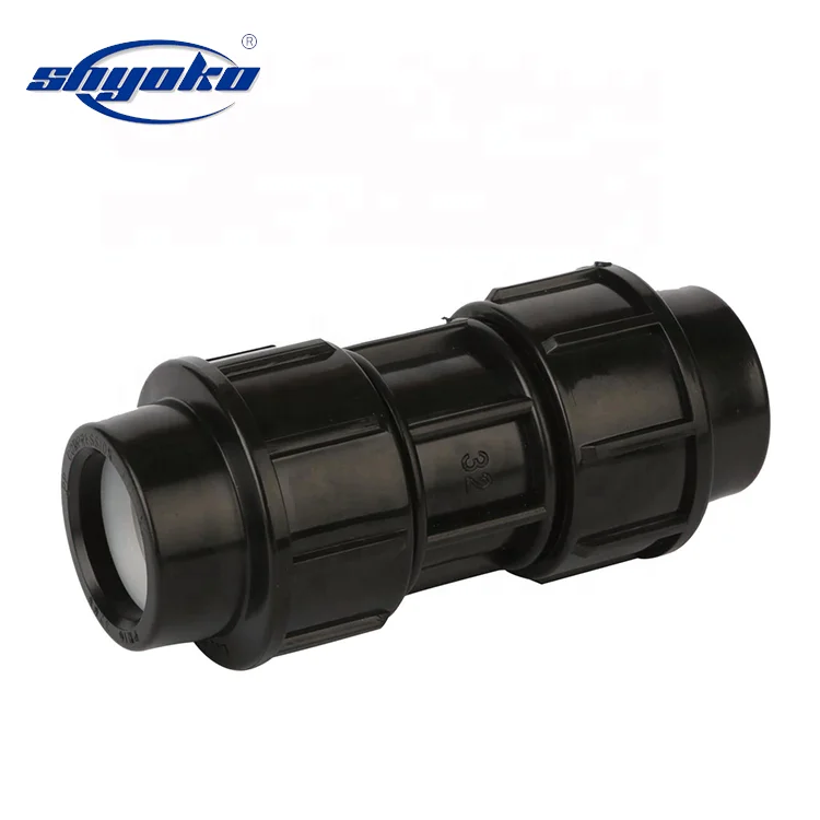 SHYOKO PE pipe PP compression fitting for irrigation PP  fittings  irrigation fittings