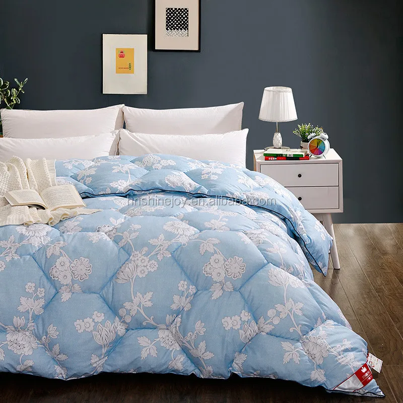 
Elegent Super Soft King Size Custom orange bedding cotton printed comforter 