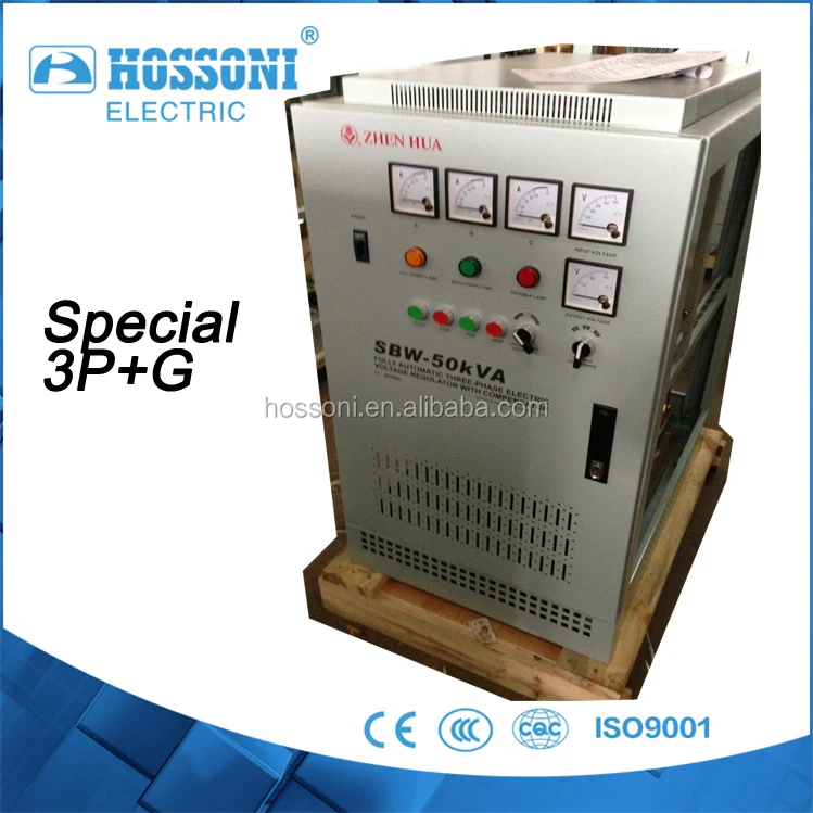 Stavol, sbw 50KVA регулятор напряжения переменного тока 3 фазы без земли линии