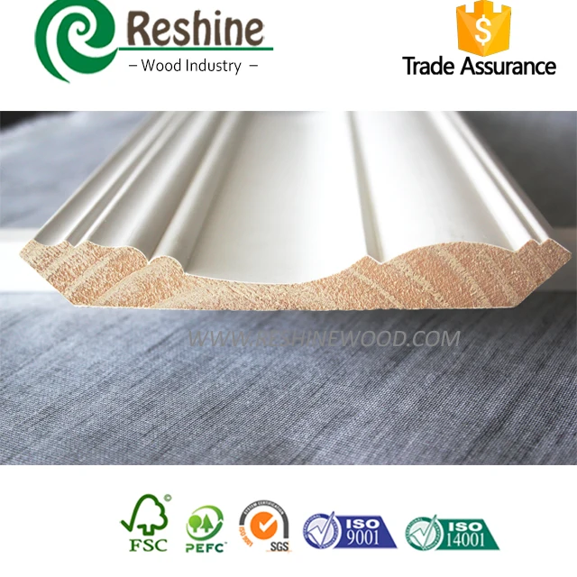 American home decorations primed pine trim door frame moulding wood