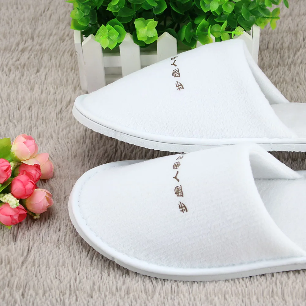 disposable  low price soft unisex slipper for spa  hotel