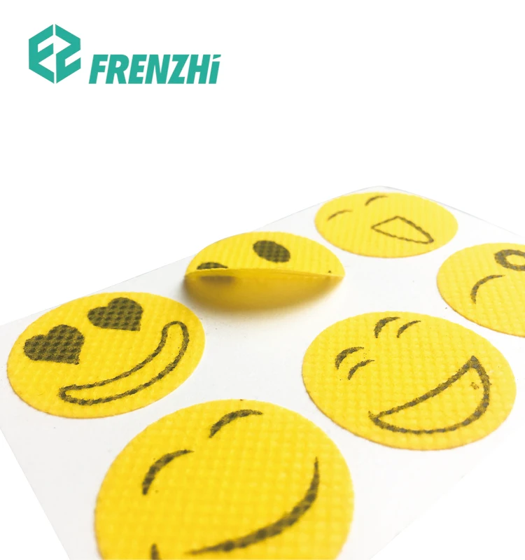Nature pure outdoor smile insect killer pad anti-mosquito fabric sticker  mosquito patches