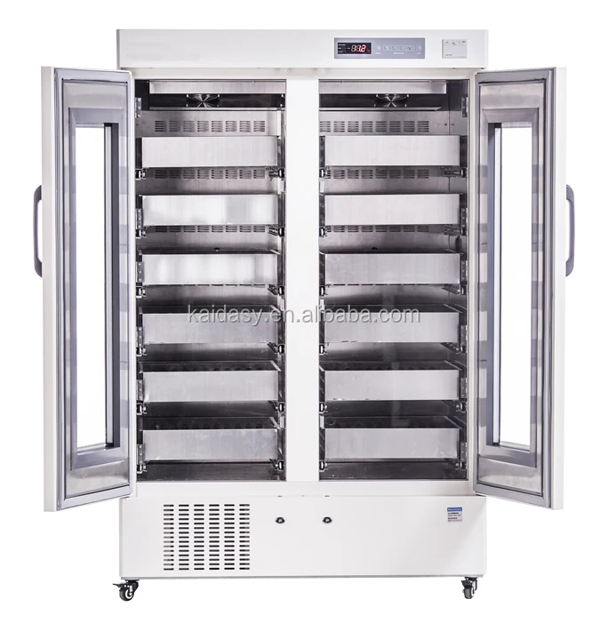 Высококачественный холодильник для кровяного банка, 4 градуса, л