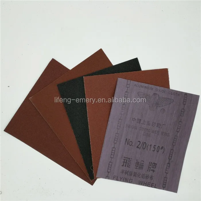 Chinese famous abrasive cloth Flying wheel aluminum oxide emery cloth sheet