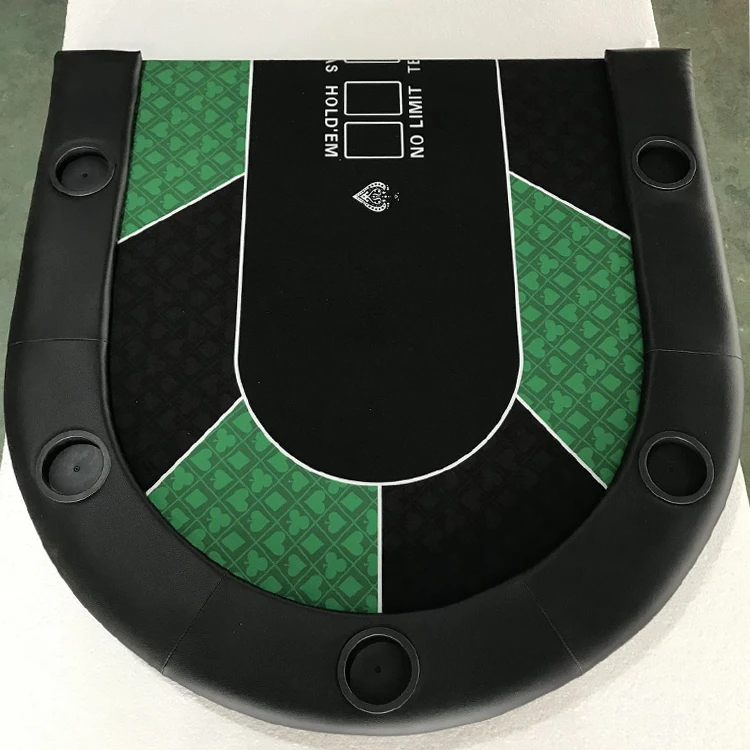 
79inch folding poker table top with carry bag 