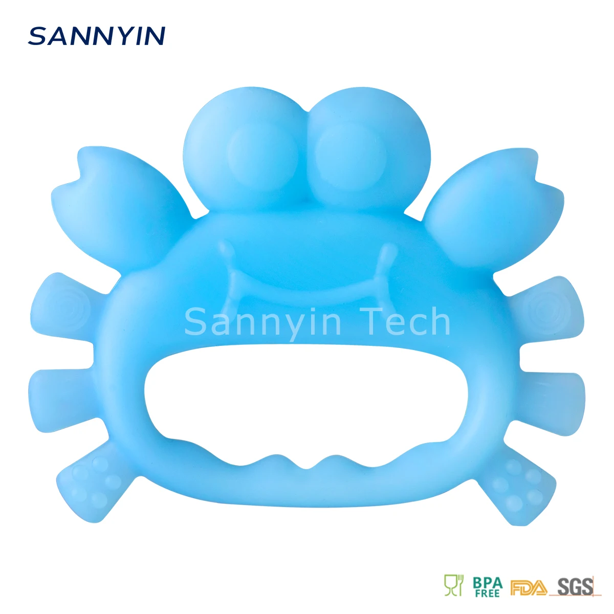 
Chewable Baby panda Soft Silicone Teether Toys, Infant Teething Teethers 