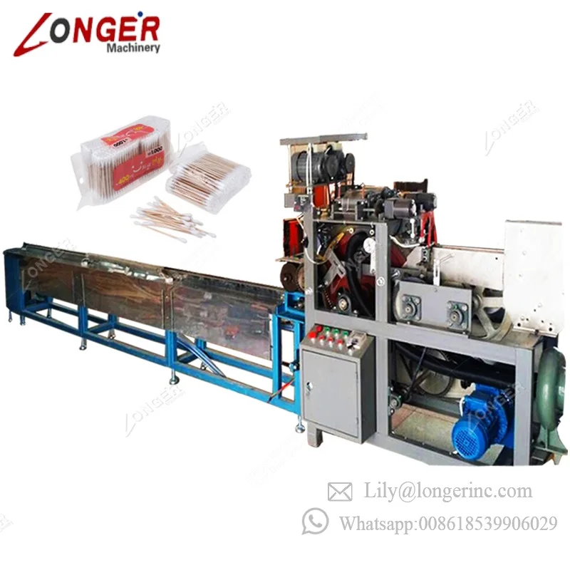 Best Price Automatic Product Line Double Head Plastic Sticks Q-Tip Ear Cleaning Stick Maker Cotton Buds Machine For Making Swabs