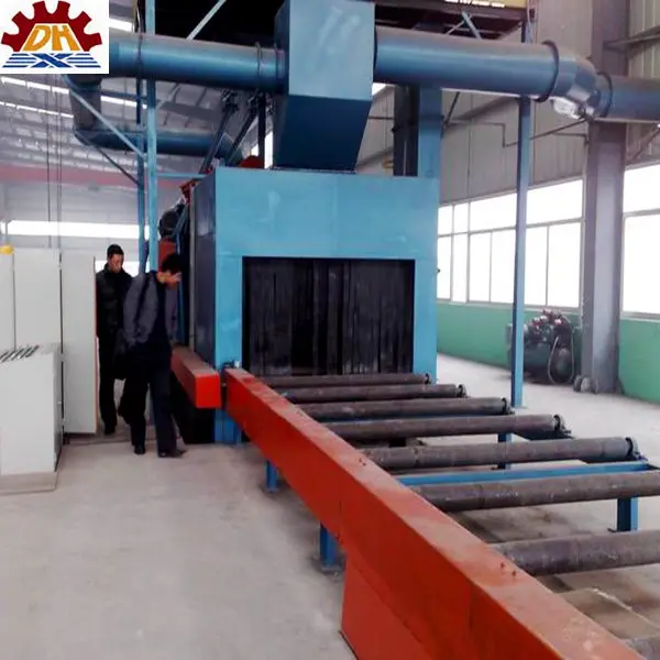 Steel concrete formwork for h beam wall slab beam column shot blast cleaning machine