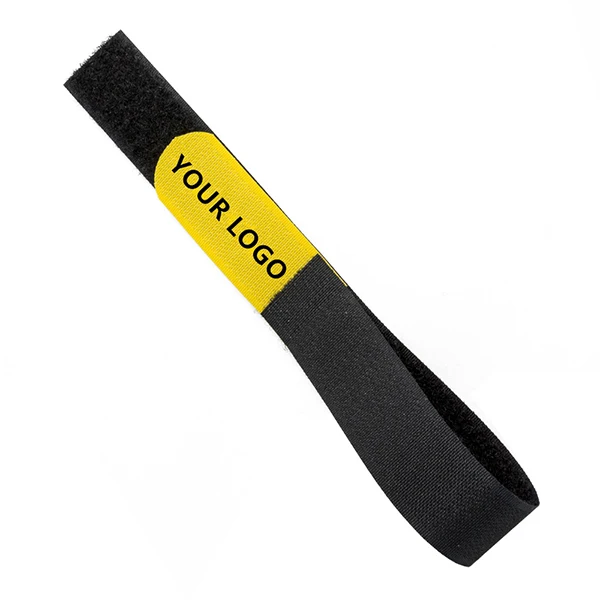 custom adjustable hook and loop strap