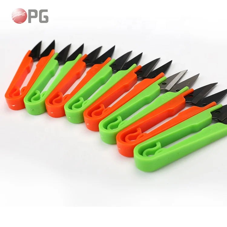 
2019 New Style Plastic Handle Barber Fabric Office Scissors 