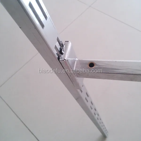 Metal Shelf Support Glass Shelf Holder for Channel/Upright