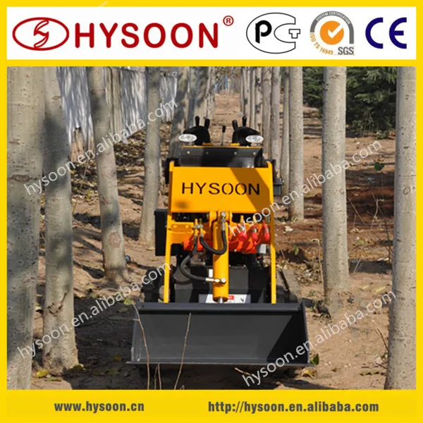 famous Hysoon HY280 small skid steer bucket loader