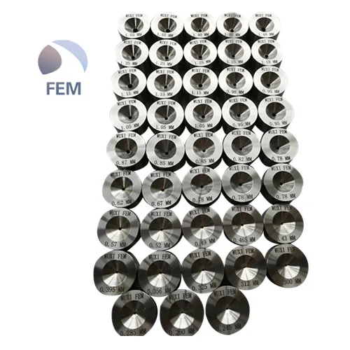 PCD wire drawing compaction dies