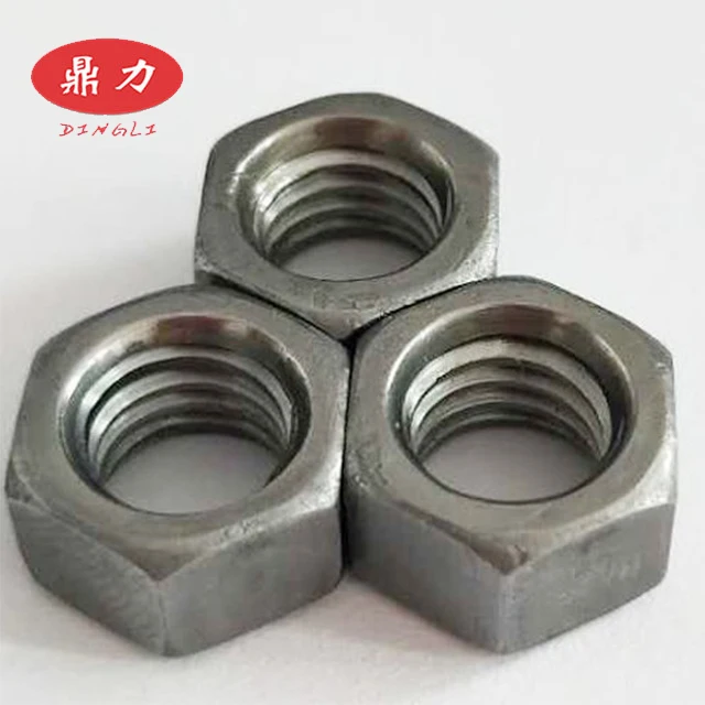 Hebei Handan factory Manufacturer ANSI b18.2.2 standard  Plain Hex nut