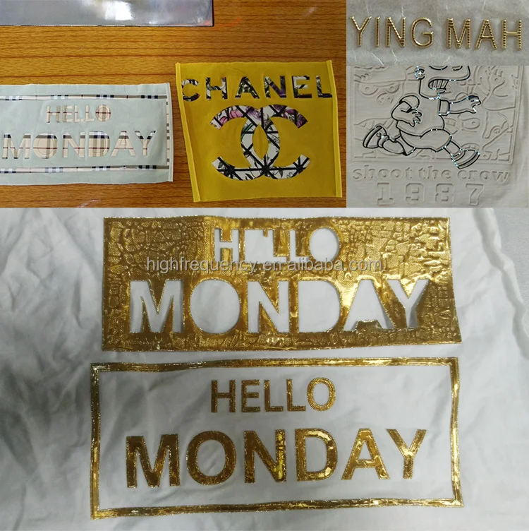 Textiles embossing machine, hot embossing machine