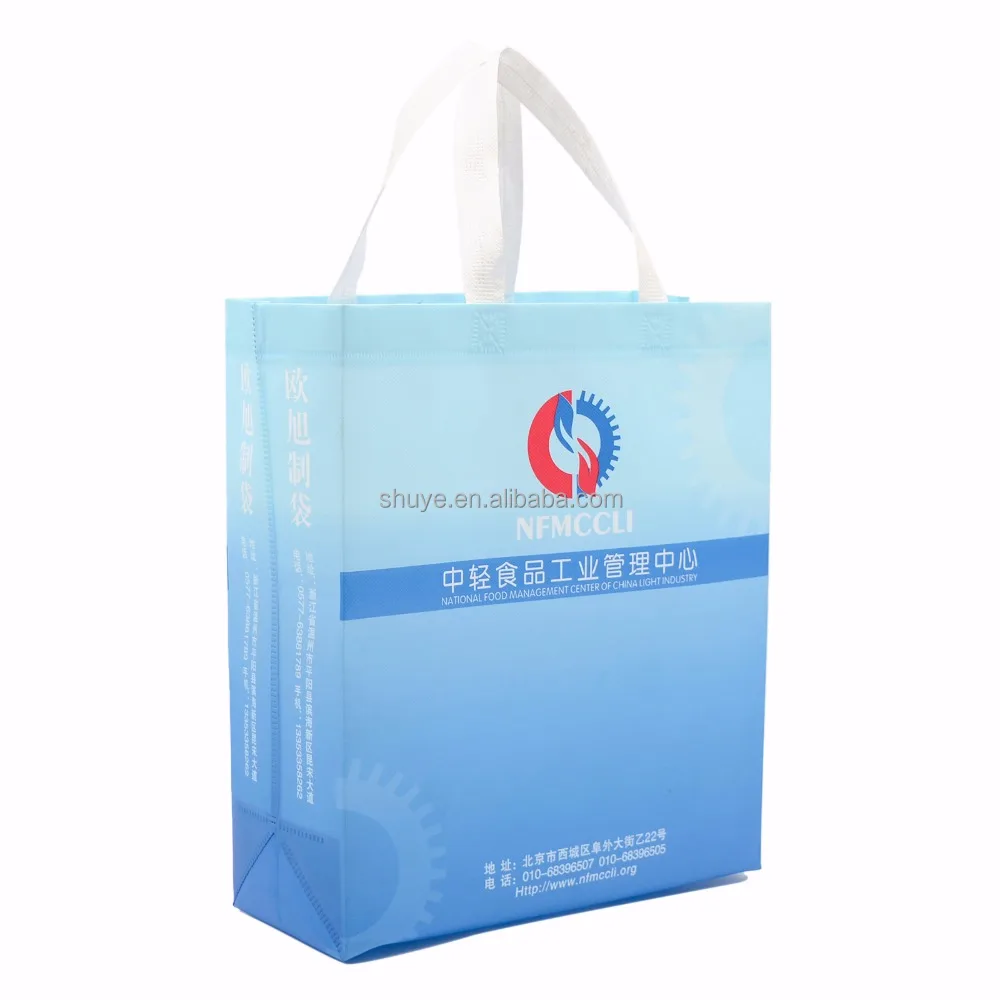 China recycled PP non woven promotion polypropylene bag