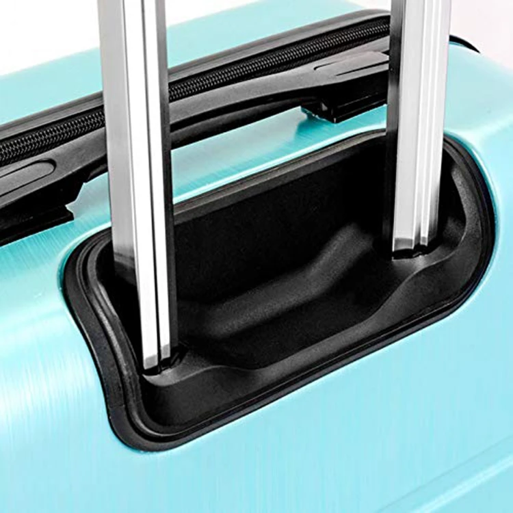 
Abs Zipper Plastic Decoration Suitcase Set Man 3 Pcs 