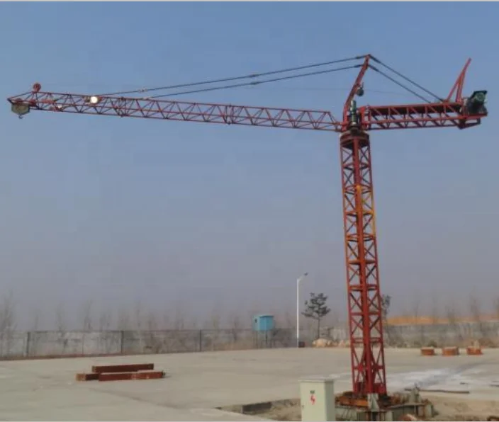 
1ton capacity mini tower crane inner climbing type with 9m jib 