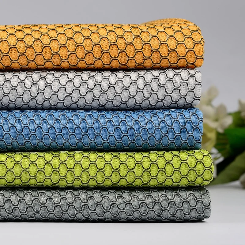 Бесплатный образец, 3D100% полиэфирная сетчатая ткань, сэндвич сетчатый коврик, воздухопроницаемый и моющийся от Anran Textile Technology