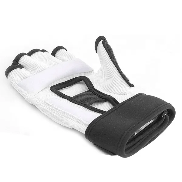 WTF Popular usa Taekwondo foot/hand white gloves,taekwondo gloves for training