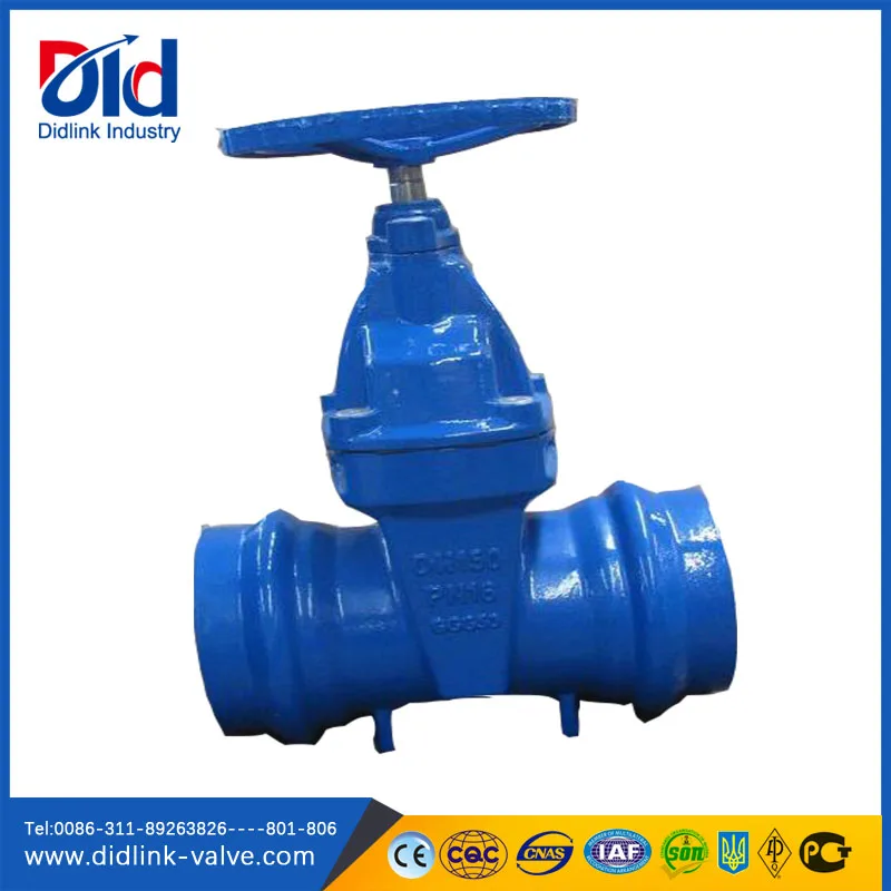 Gate Steel WCB din PN16 DN250 Water Sluice Manual Operated Gate Valve With Prices