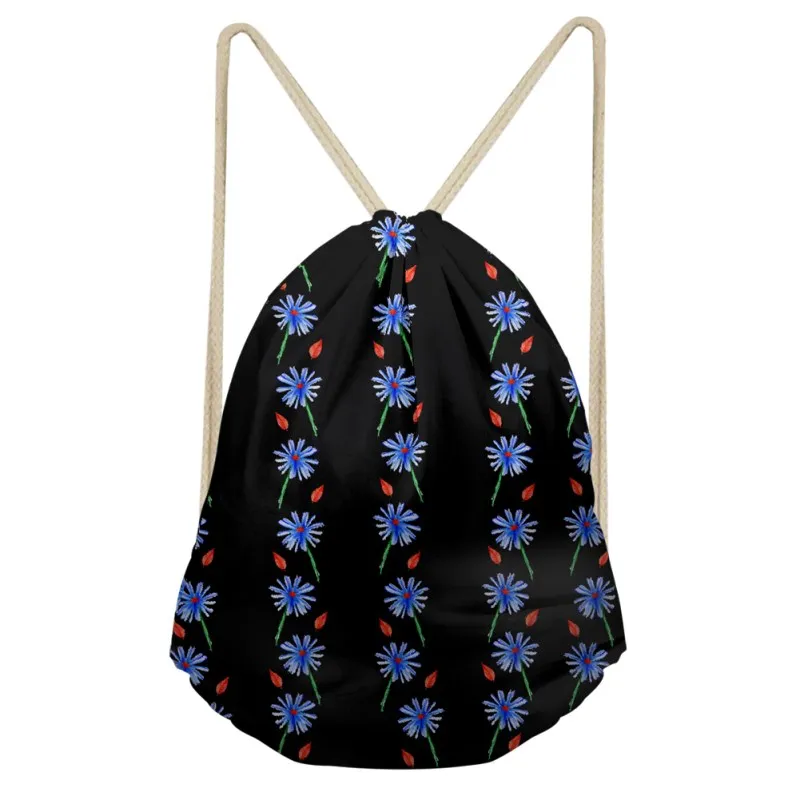 THIKIN Mens Drawstring Bag Personalized Cool Patterns Printed Gym Cinch Bags