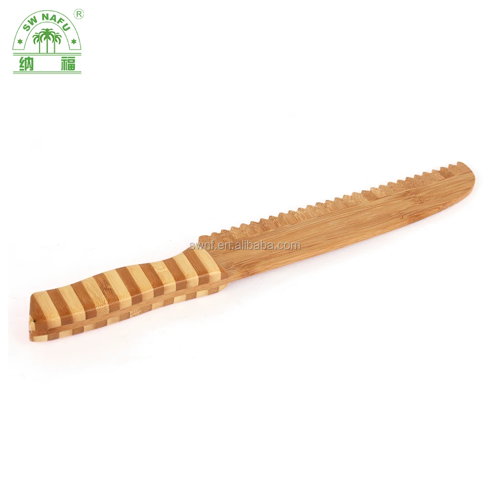 
Eco-freindly kitchenware set bamboo bread kitchen knife wholesale 