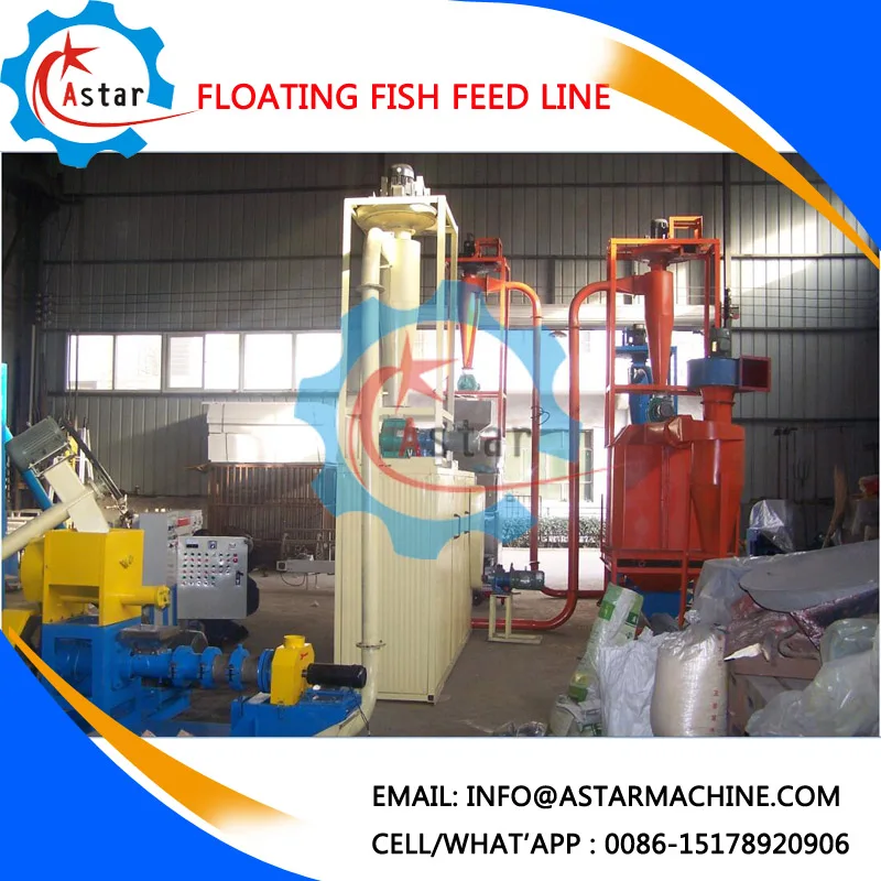 Tuna Salmon Floating Fish Pellet Machine Making Factory From China