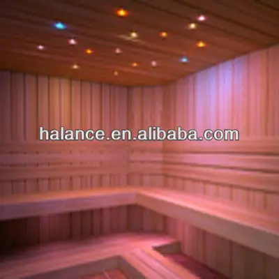 Fiber optic light kits for sauna room starry sky