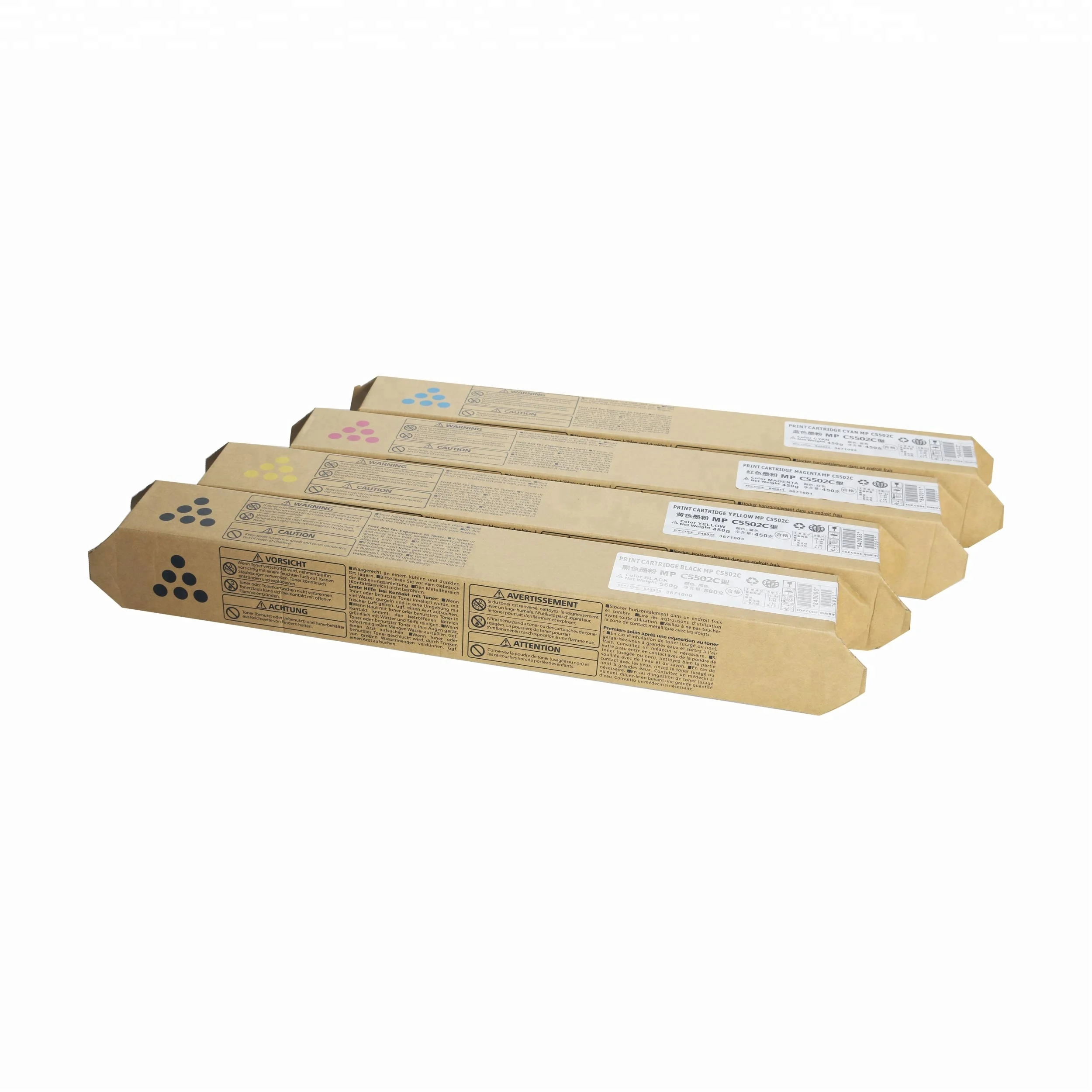 compatible color toner cartridge MPC5502 for Ricoh Aficio MP C3002 C3502 MPC4502 MPC5502