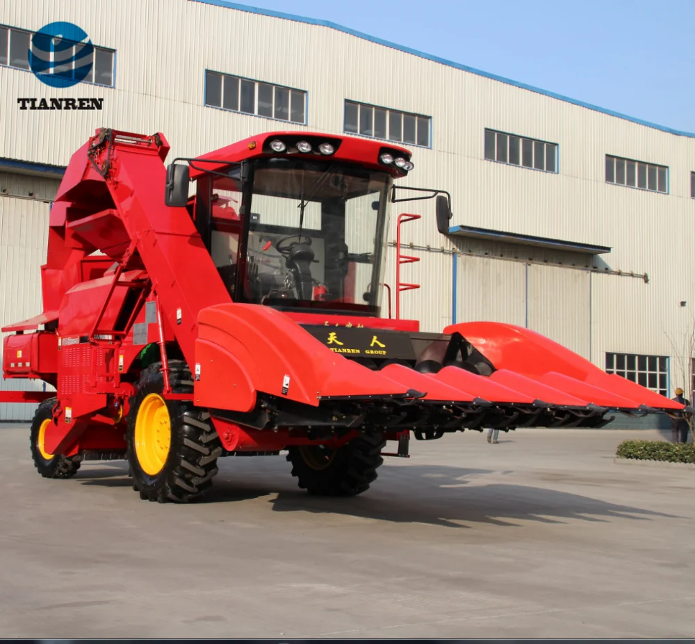 TIANREN 5 Row Sweet Corn Combine Harvester 4YZ-5
