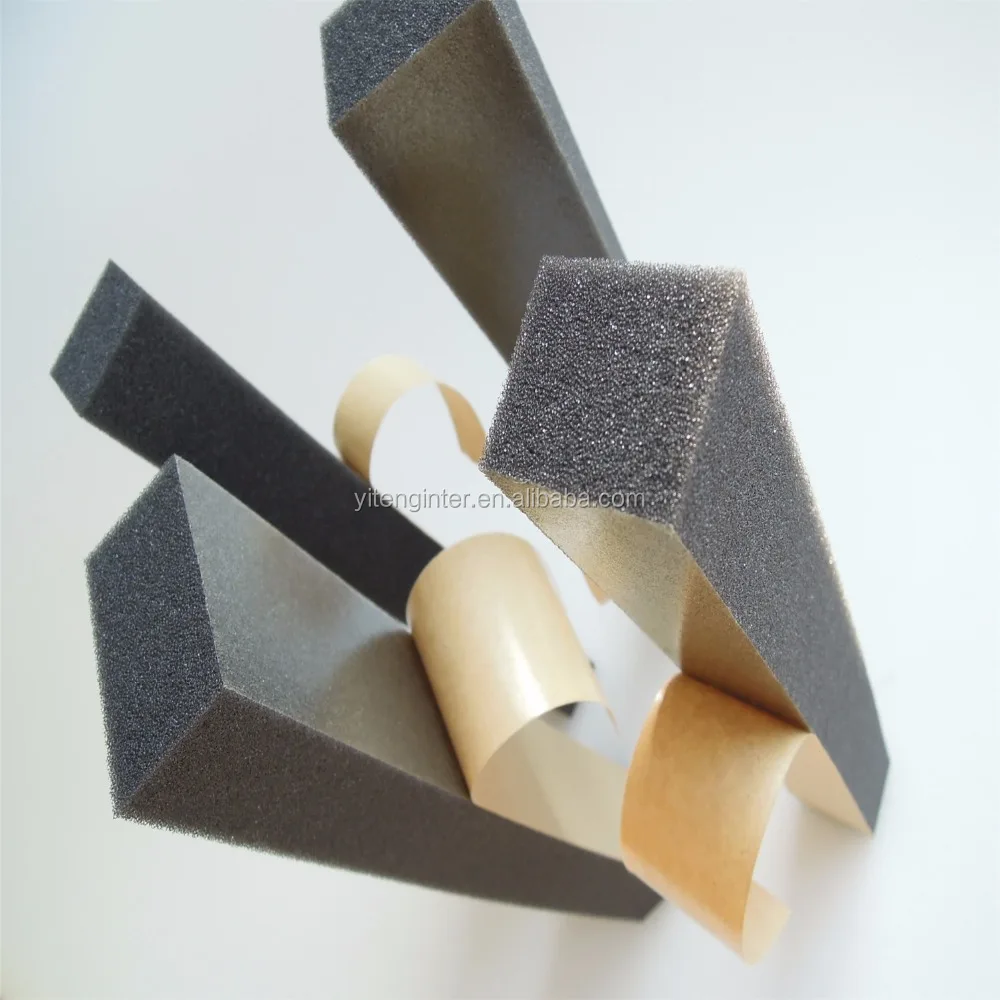High Density Polyurethane Foam Strip with Different Adhesive Tapes