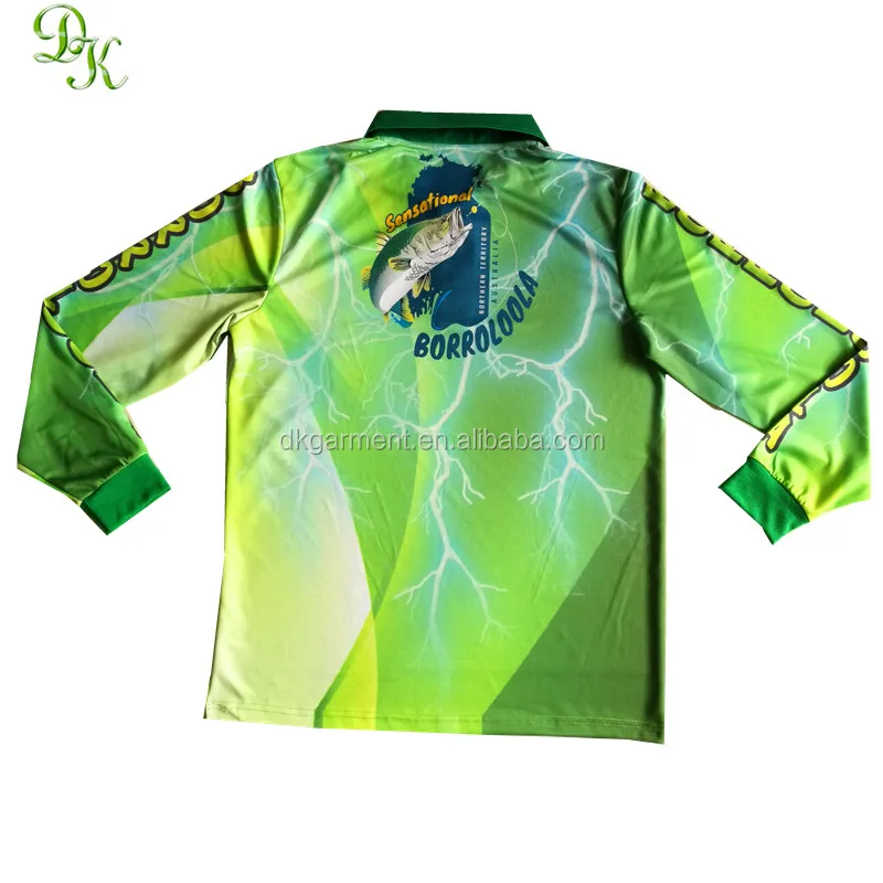 
custom long sleeves uv button up fishing shirt quick dry australia 