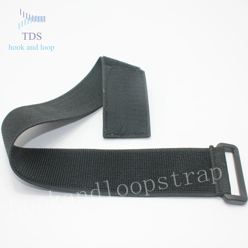 durable plastic buckle hook and loop strap