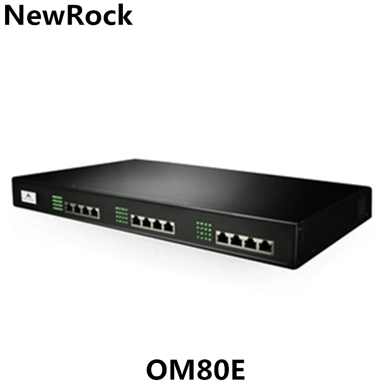 High Cost Performance Hybrid IP-PBX NewRock OM80E VoIP PBX System