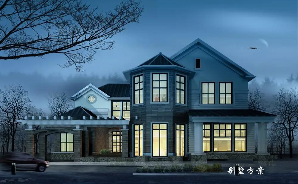 
log cabin kits prefab steel structure houses made in China 