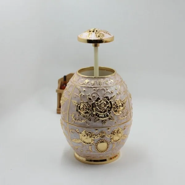 Pewter Egg Shape Toothpick Holders Royal Modern Life Style