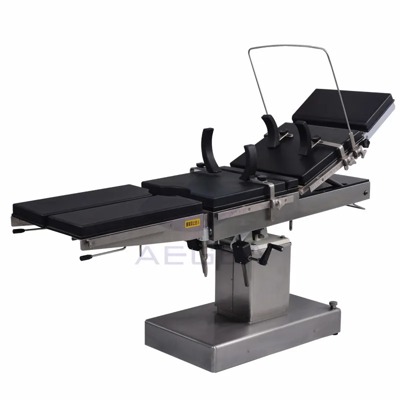 AG-OT015 Surgery radiolucent hydraulic surgical theatre hospital ot room mobile operating table price