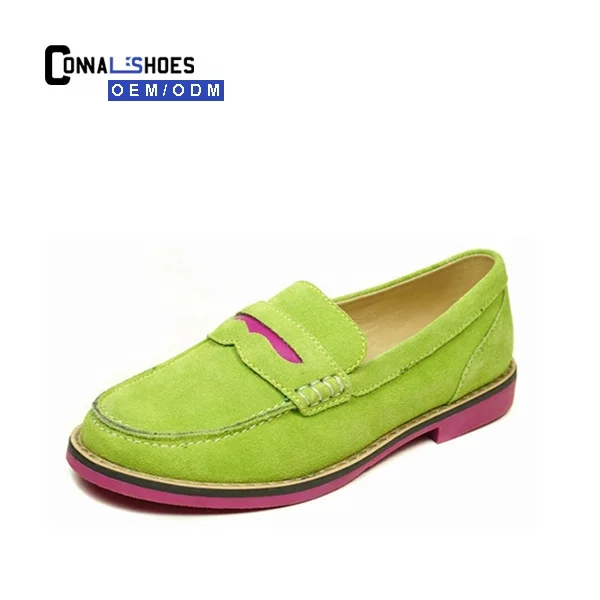 
 Connal hot popular new model pink sole max Green suede shoes for children kids  