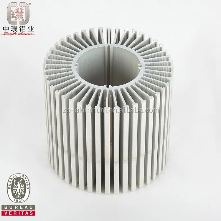 Canton 50W Aluminum Alloy heatsink LED Profile Aluminum  Extrusion For Light Strip