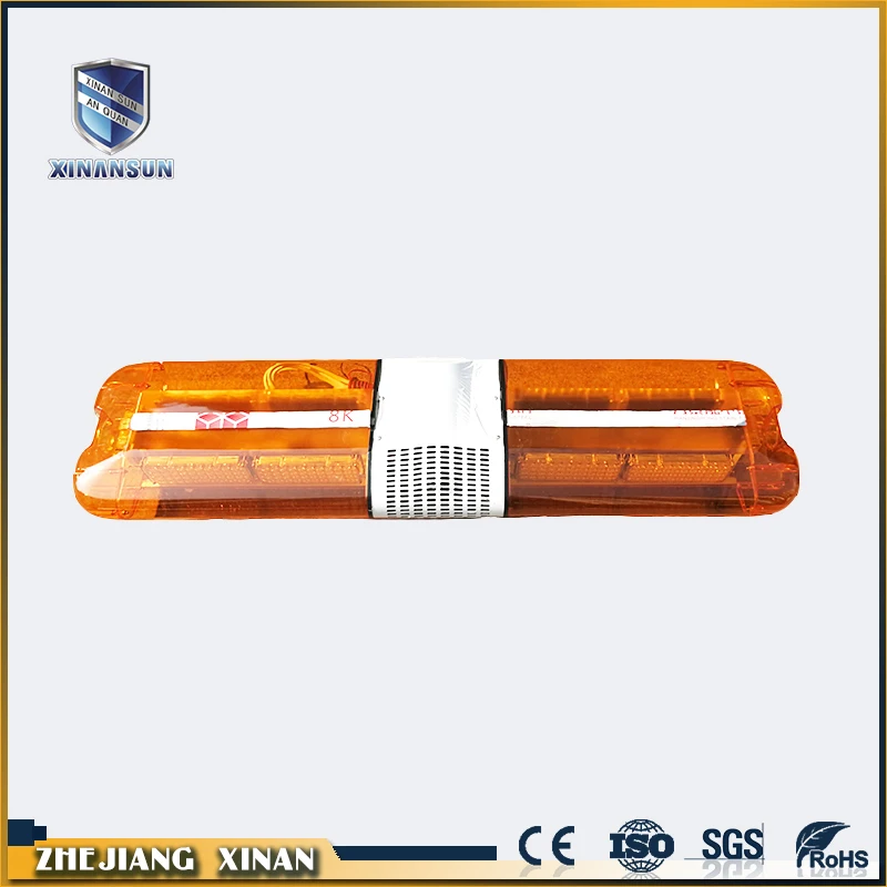 high power good quality amber revolving warning light bar