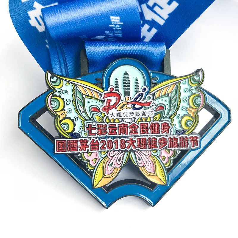 Cheap Metal Custom Marathon 3D Race  Sports Medal