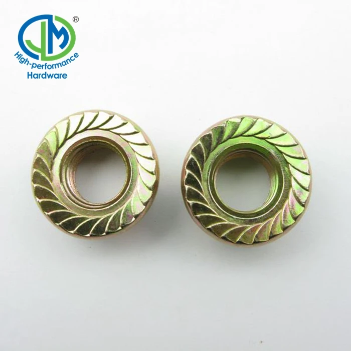 M11 DIN6923 hex flange nut with factory price