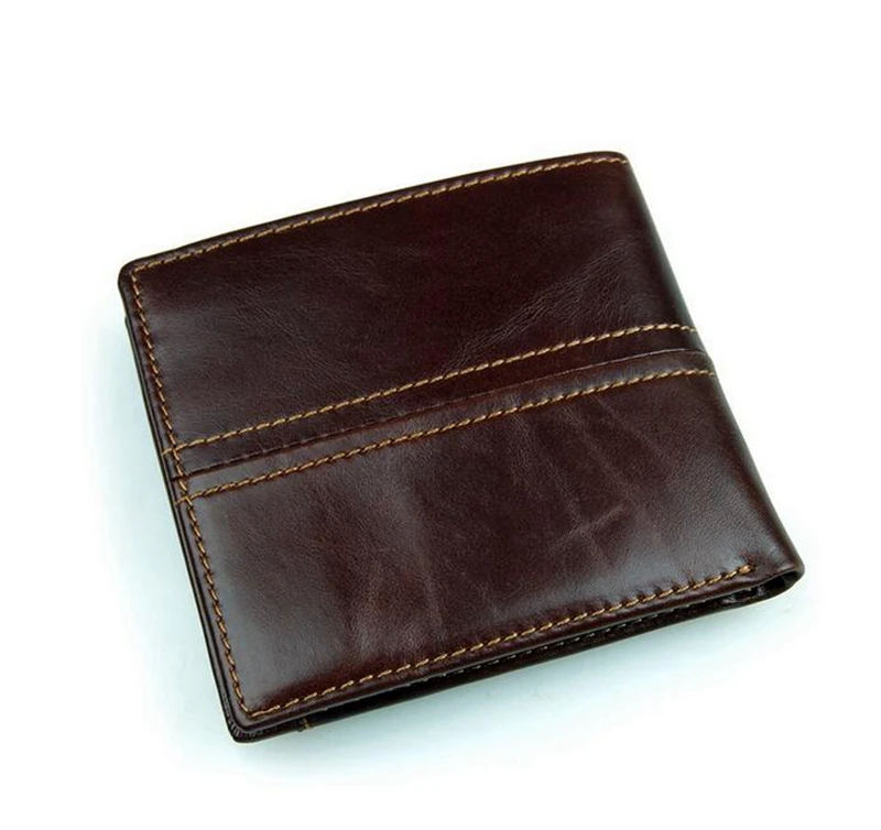 Dreamtop DTC125 top quality leather money clip RFID blocking wallet for men