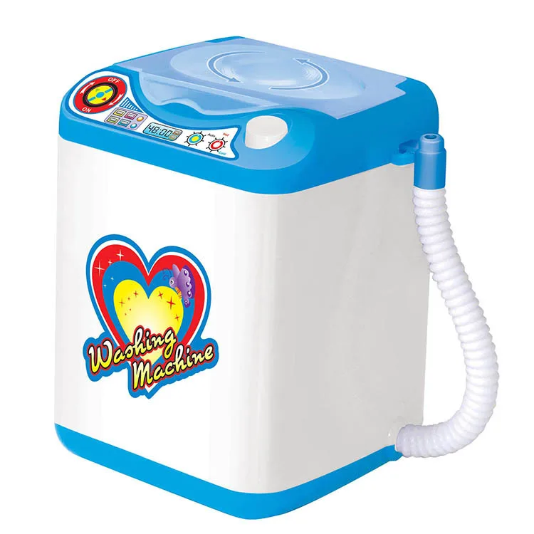 Wholesale electric toy washing machine washing powder puff makeup brush can dehydrate and drain