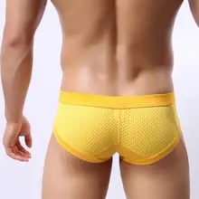 High Quality! Fashion Short Triangle mesh underwear Men Sexy jockstrap men’s briefs Underwear Shorts Mens Calzoncillos hombre