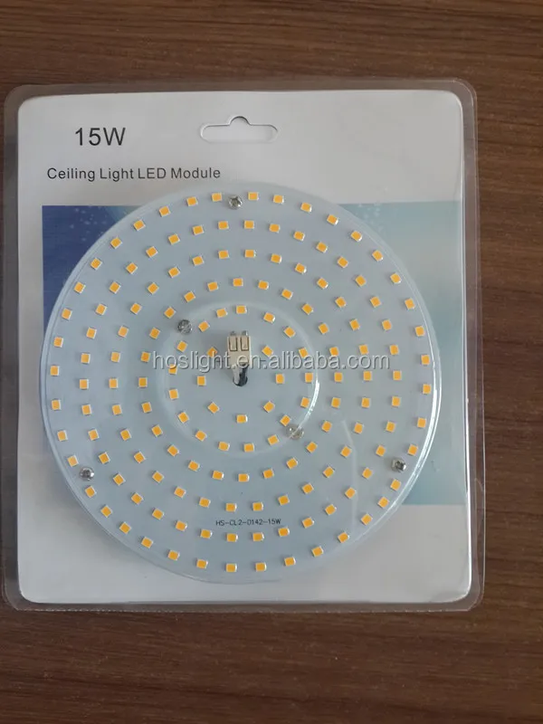 Magnet installation round AC SMD P10 LED Module ceiling light led pcb 2835 module and free sample can be available