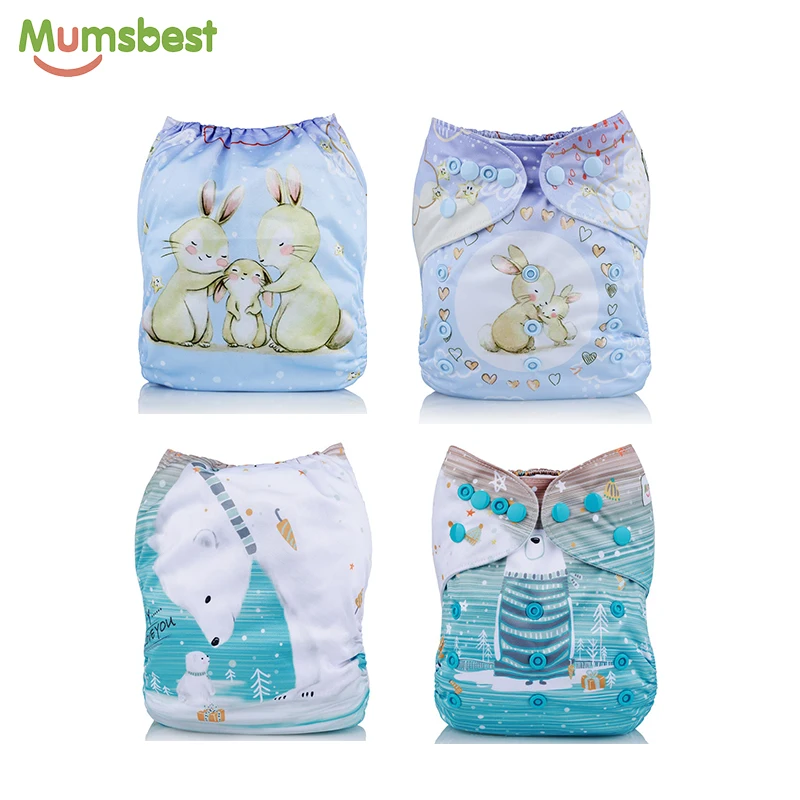 
Reusable Cloth Diaper Washable Waterproof Pul position print Cloth Diapers For Sale 