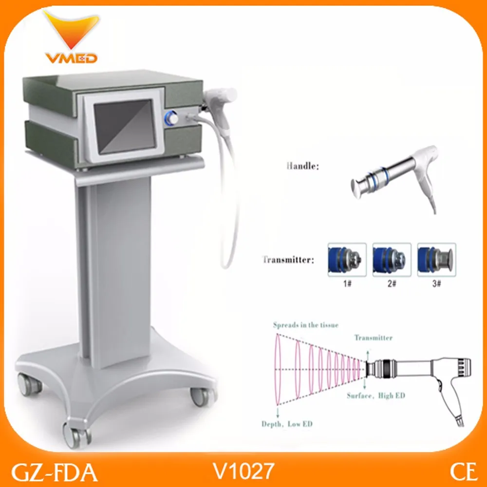 ESWT Радиальной Ударно-Волновая/Экстракорпоральной Ударно-волновой терапии ЭУВТ машина для Спортивных травм/Лечебный массаж